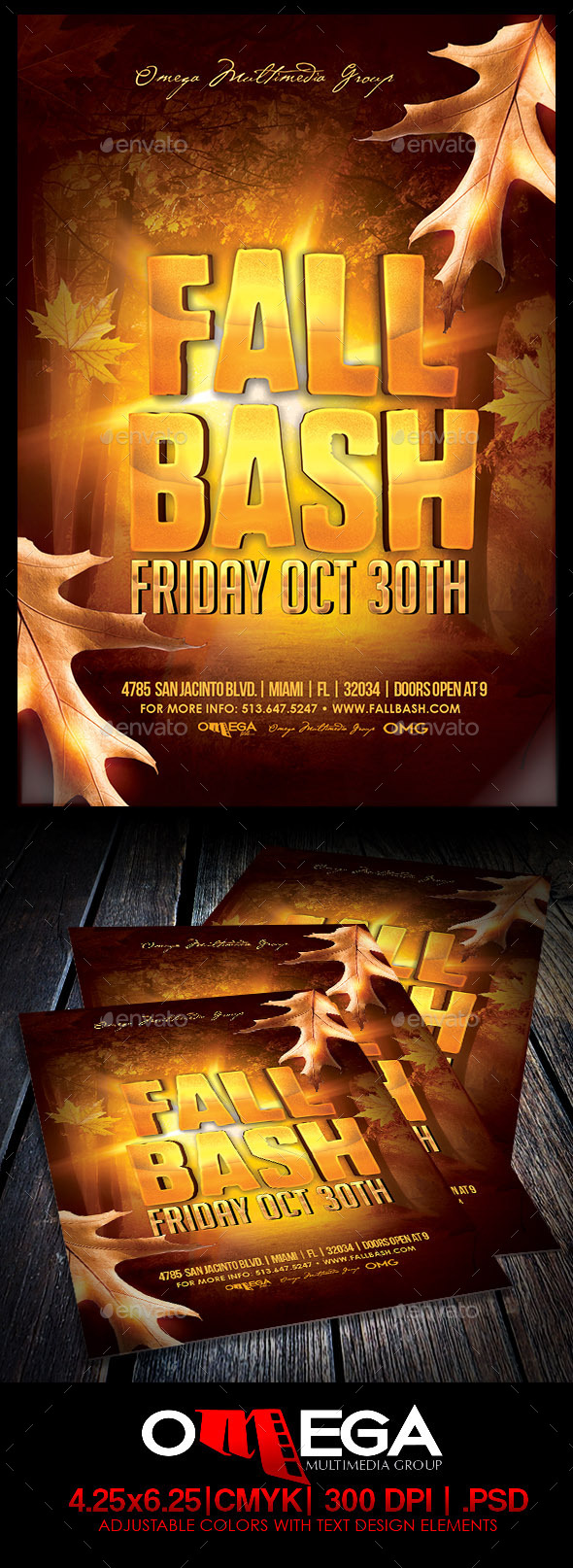 Fall Bash 16 - Events Flyers