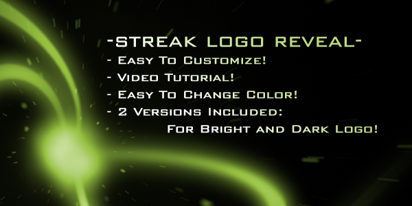 Streak Logo Reveal - VideoHive 153361