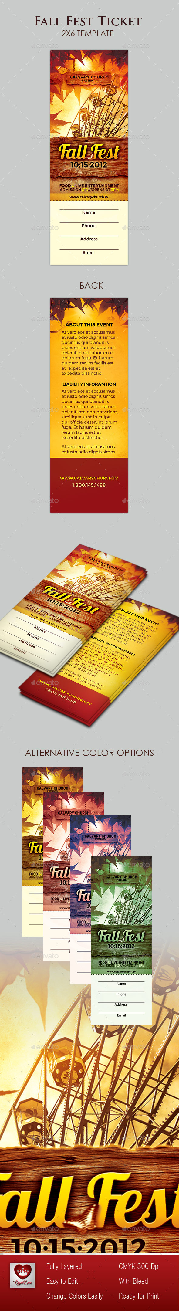 Fall Fest Ticket - Miscellaneous Events