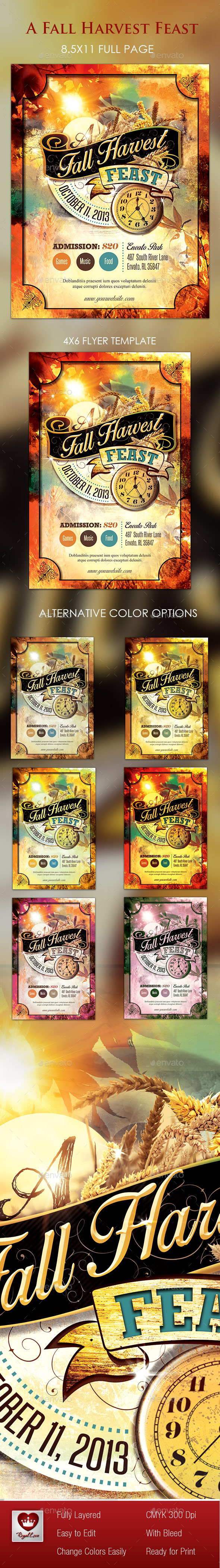 Fall Harvest Feast - Holidays Events