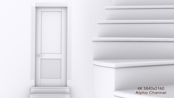 Staircase to Door Open V2 Staircase to Door Open V2