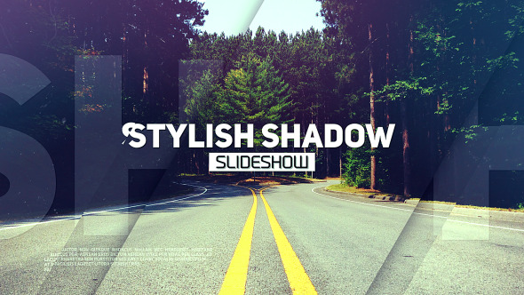 Stylish Shadow Slideshow - VideoHive 12717456