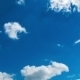 Clouds Moving In The Blue Sky - VideoHive Item for Sale