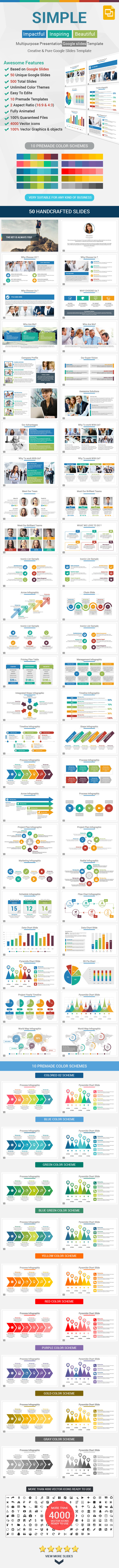 Simple Google Slides Presentation Template - Google Slides Presentation Templates