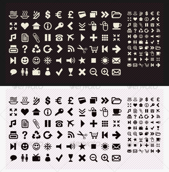 Pack of 60 Icons - Web Icons