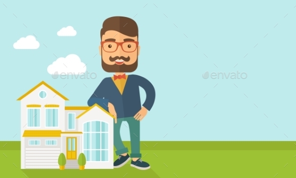 Agent Poses For Use In Advertising. - People Characters