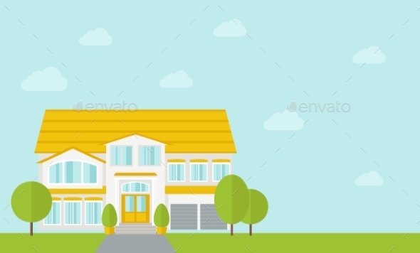 Big House With Trees Big House With Trees