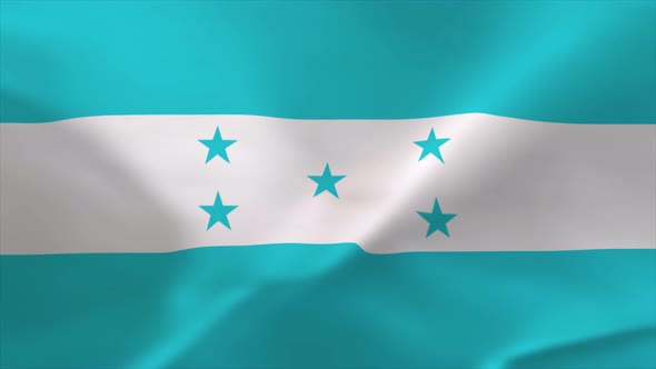 Honduras Waving Flag Animation 4K Moving Wallpaper Background alt