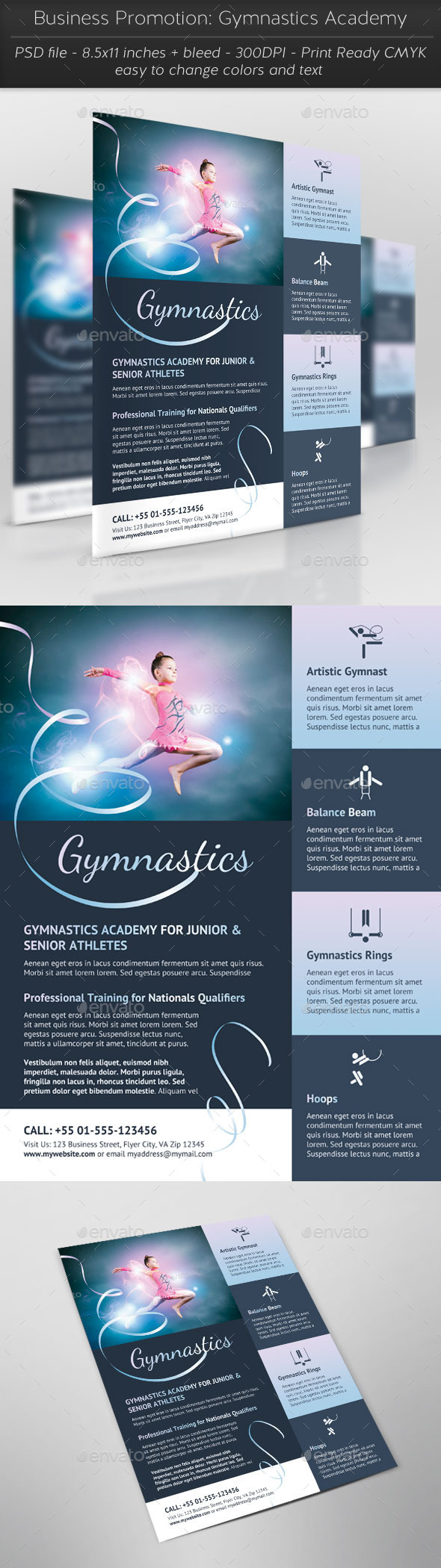 Business Promotion: Gymnastics Academy - Miscellaneous Events