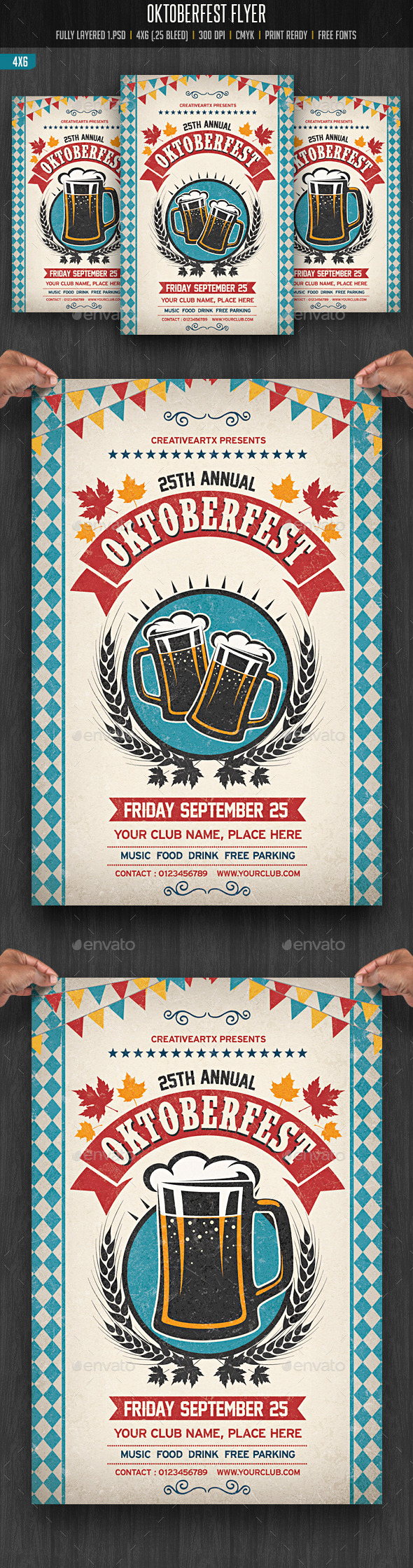 Oktobefest Flyer - Events Flyers