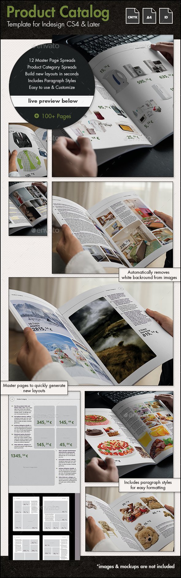 Product Catalog Template - A4 Portrait - Catalogs Brochures