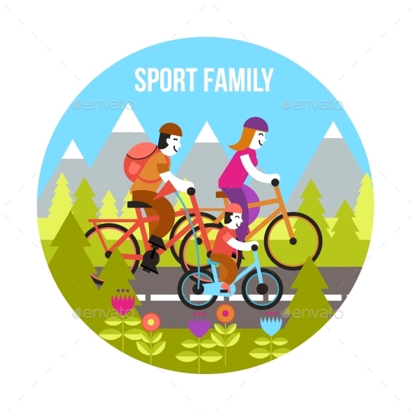 Sport Family Concept