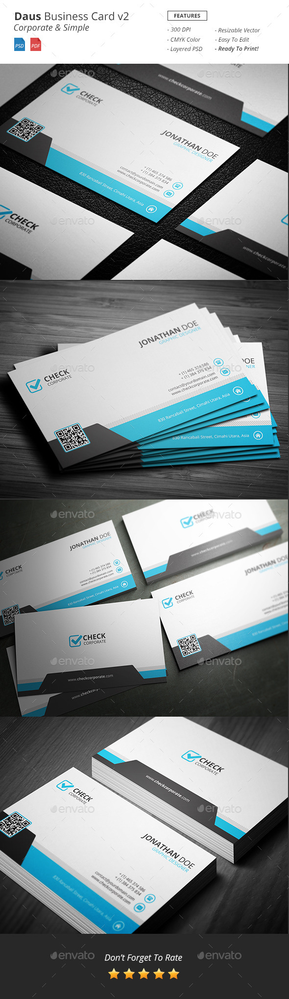 Daus Corporate Business Card v2 Daus Corporate Business Card v2