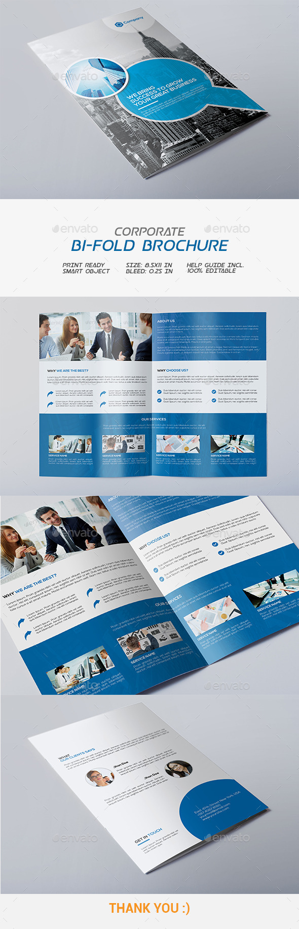 Corporate Bifold Brochure Corporate Bifold Brochure