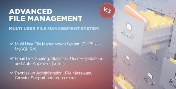 Advanced File Management - CodeCanyon Item for Sale