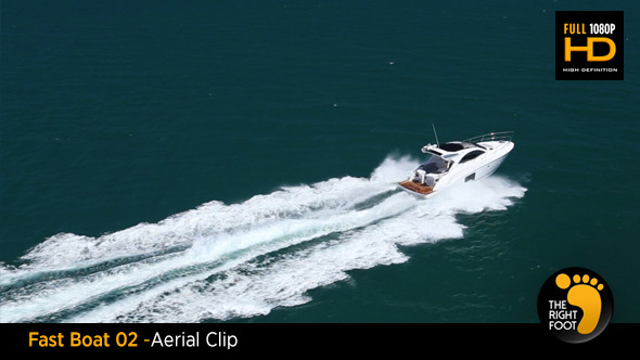 Fast Boat 02 - Aerial View