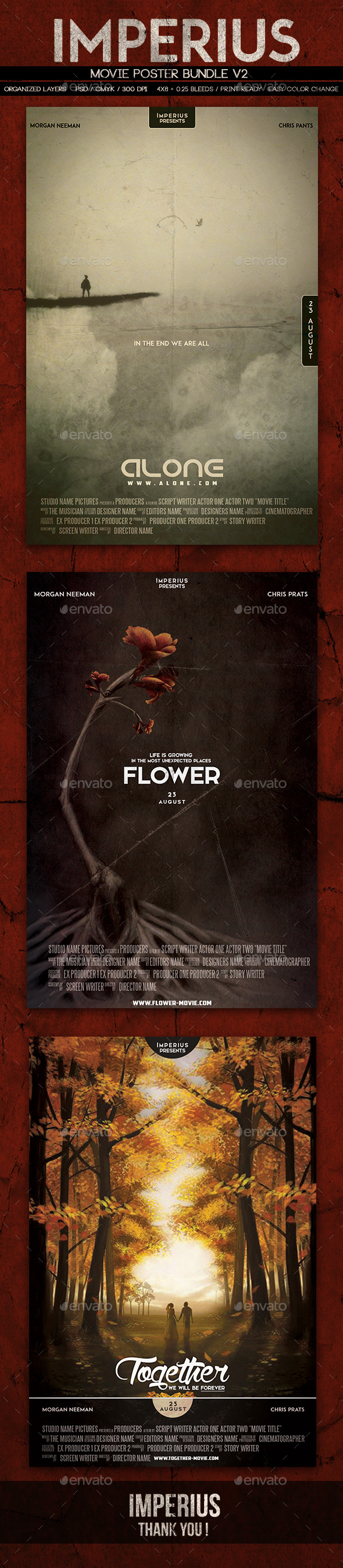 Movie Poster Bundle V2 - Miscellaneous Events