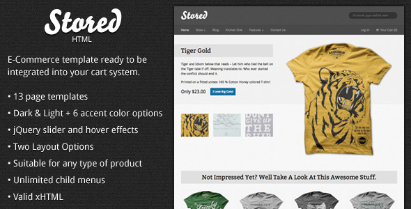 Stored- HTML Ecommerce - ThemeForest 1274794