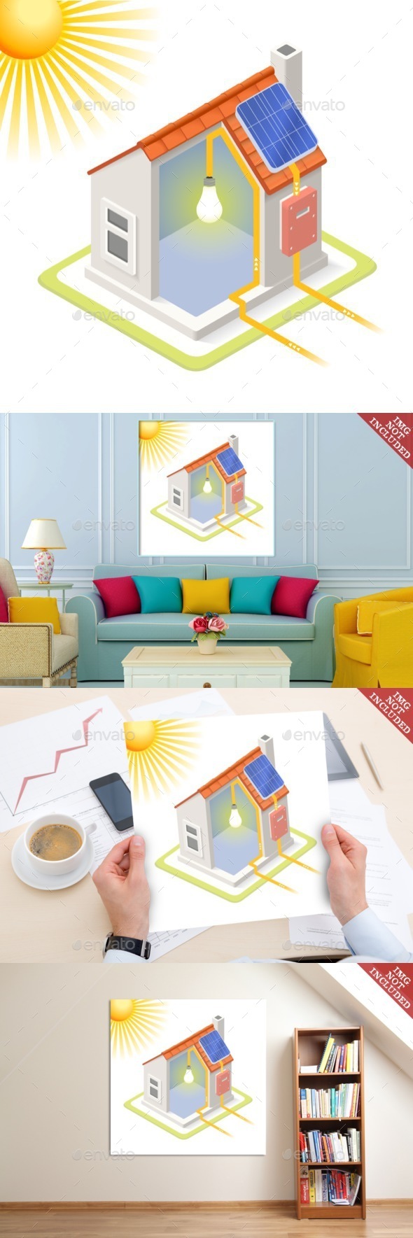 Energy Chain 06 Building Isometric - Buildings Objects