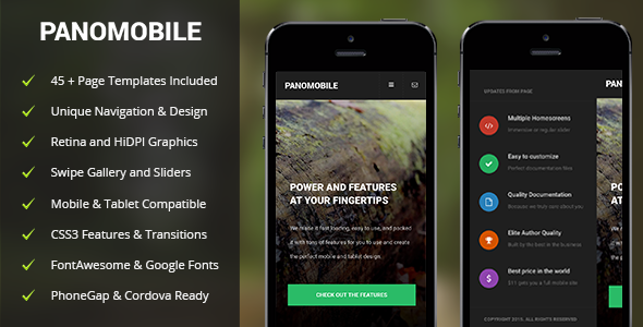 Pano Mobile - ThemeForest 12742298