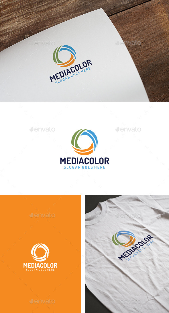 Abstract Media Logo Abstract Media Logo