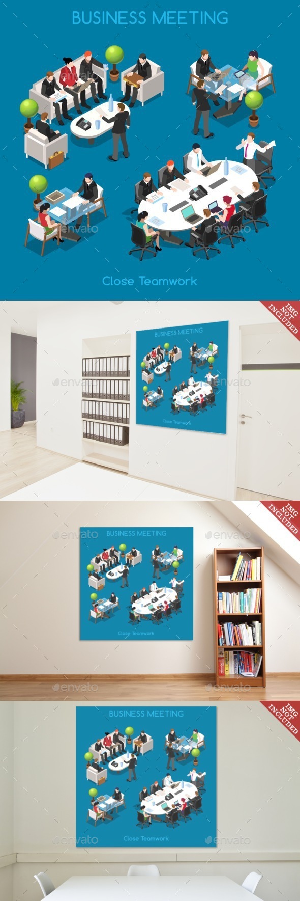 Business 01 People Isometric Business 01 People Isometric
