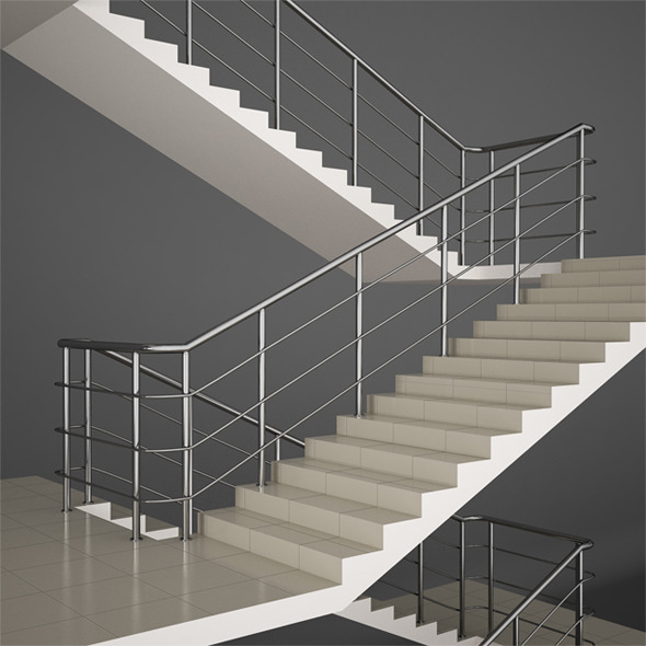 Office Stairs - 3Docean 12744143