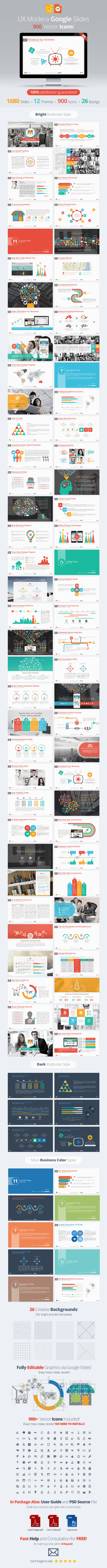 Modera Google Slides Presentation Template - Google Slides Presentation Templates