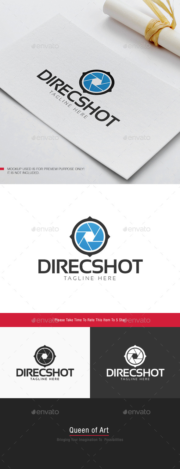 Direc Shot Logo - Objects Logo Templates