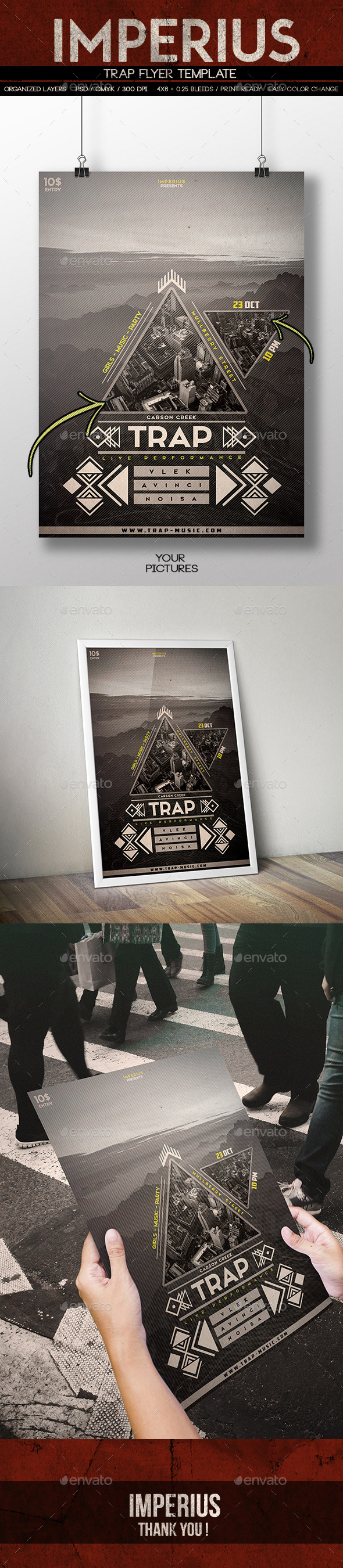 Trap Flyer - Clubs & Parties Events
