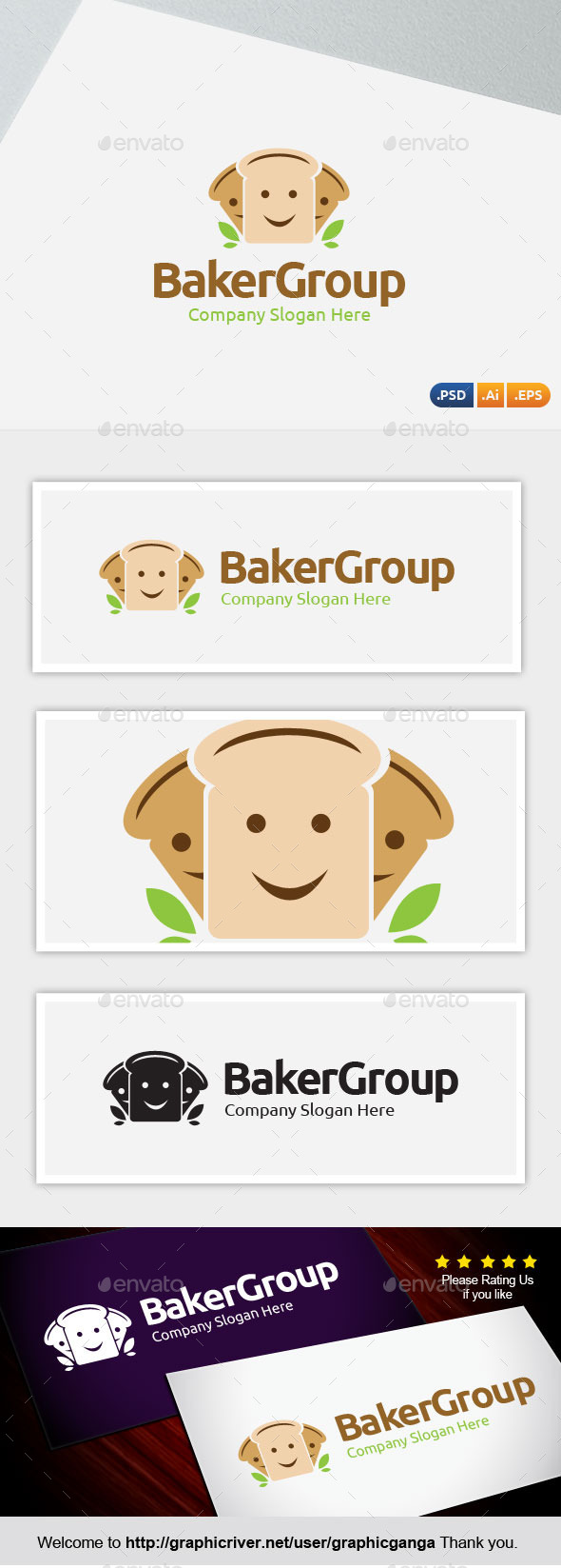 BakerGroup - Abstract Logo Templates