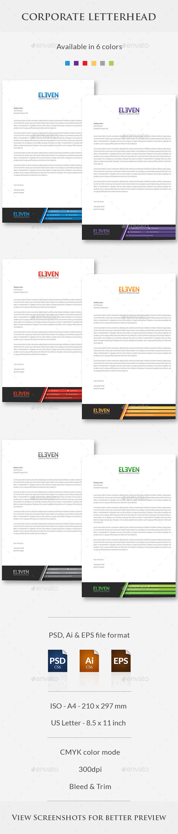 Corporate Letterhead Corporate Letterhead