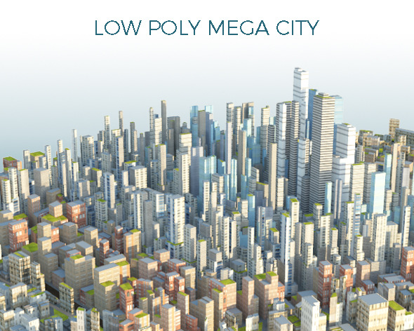 Low Poly Mega - 3Docean 12753076