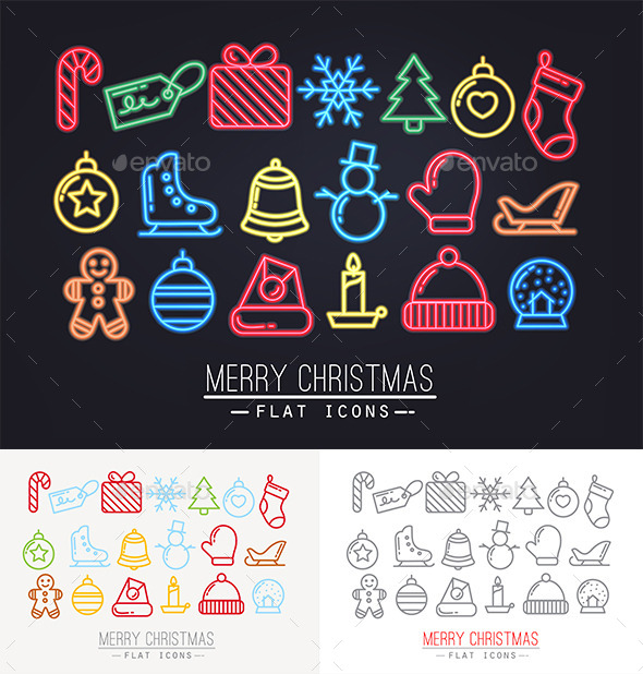 Christmas Icons - Seasonal Icons