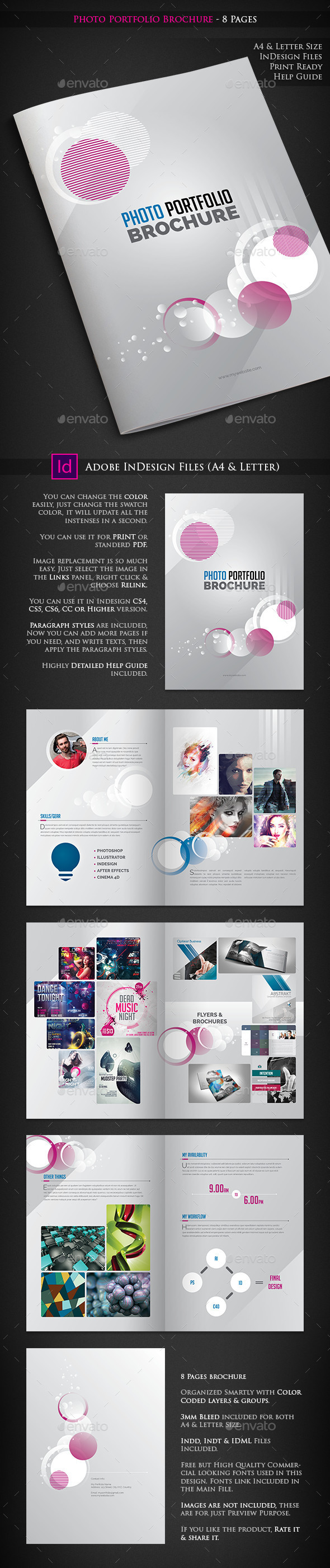 Photo Portfolio Brochure 8 Pages Photo Portfolio Brochure 8 Pages