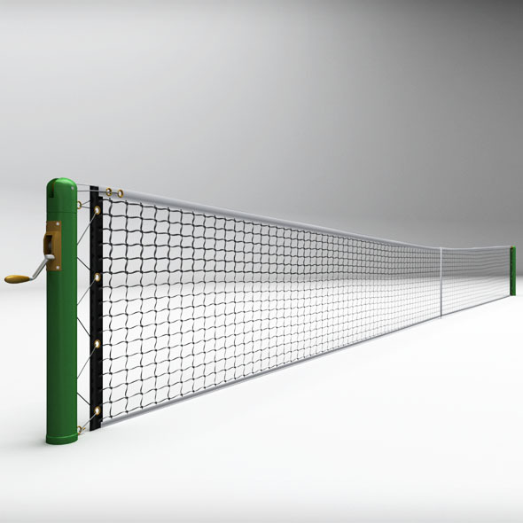 Tennis court net - 3Docean 12755530