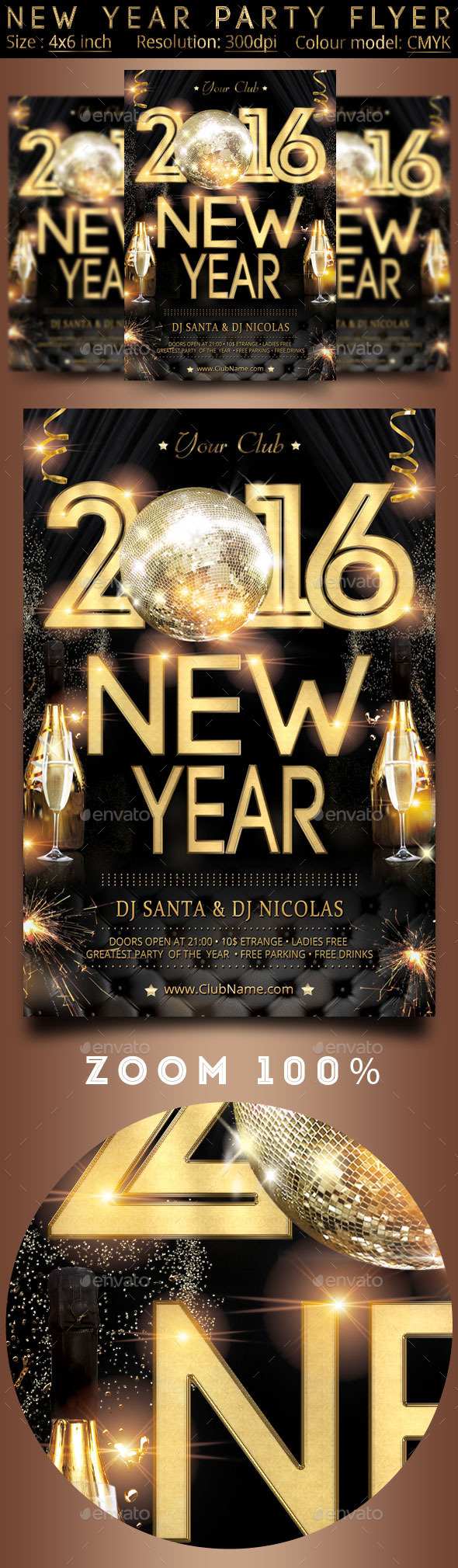 New Year Party Flyer New Year Party Flyer