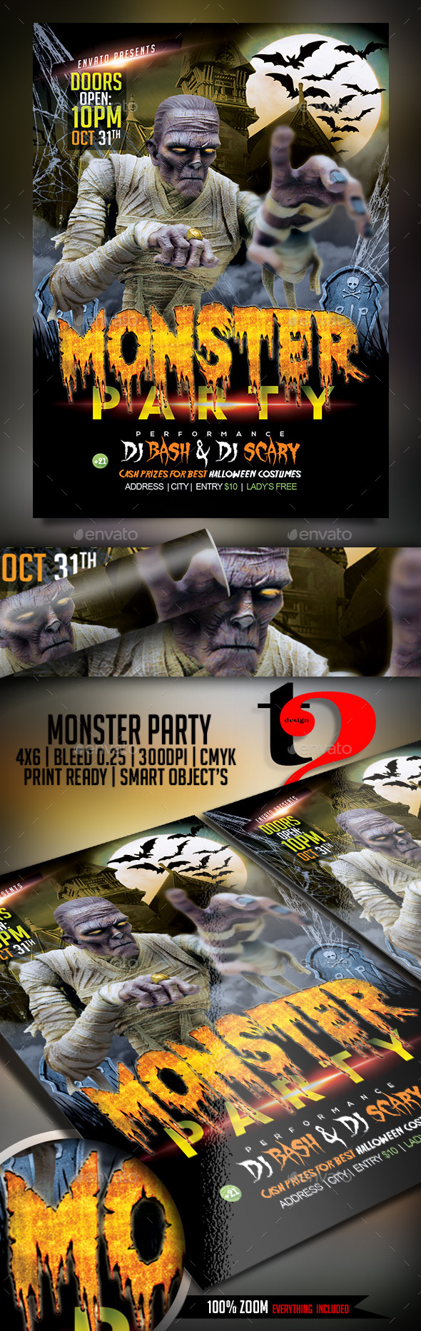 Monster Party-Halloween Celebration Monster Party-Halloween Celebration