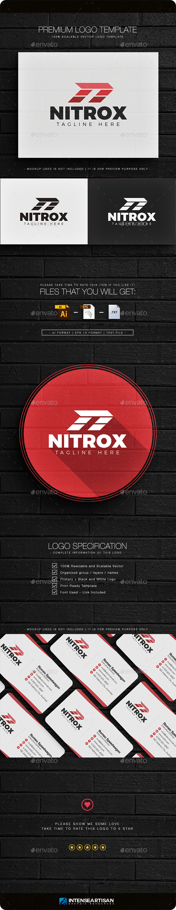 Nitrox Letter N Logo Nitrox Letter N Logo