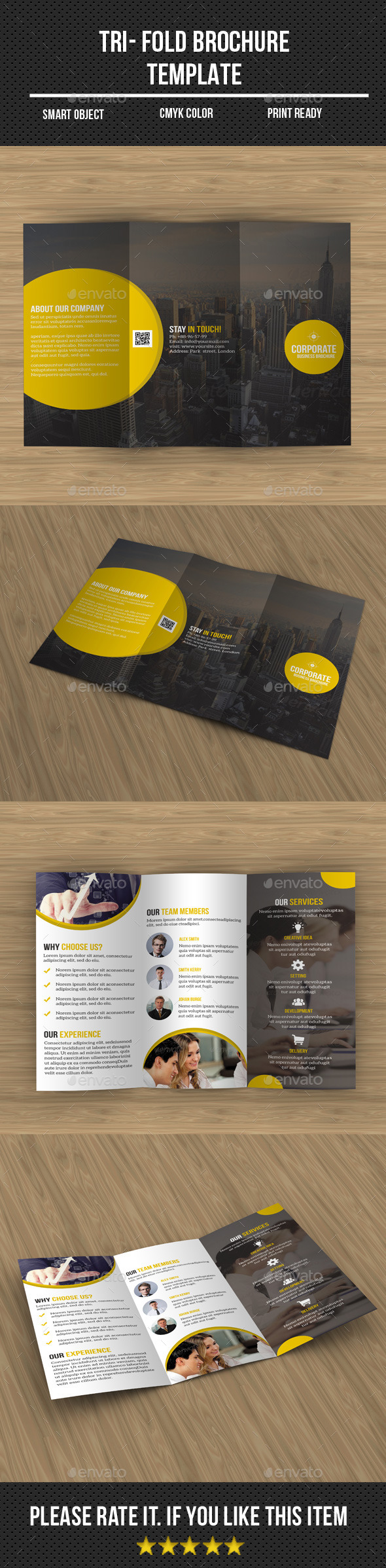 Corporate Tri- Fold Brochure - Corporate Brochures