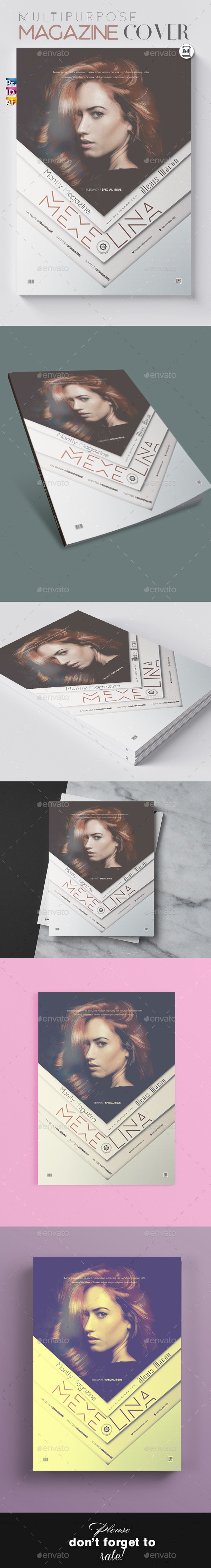 Multipurpose Magazine Cover with All Formats - Magazines Print Templates