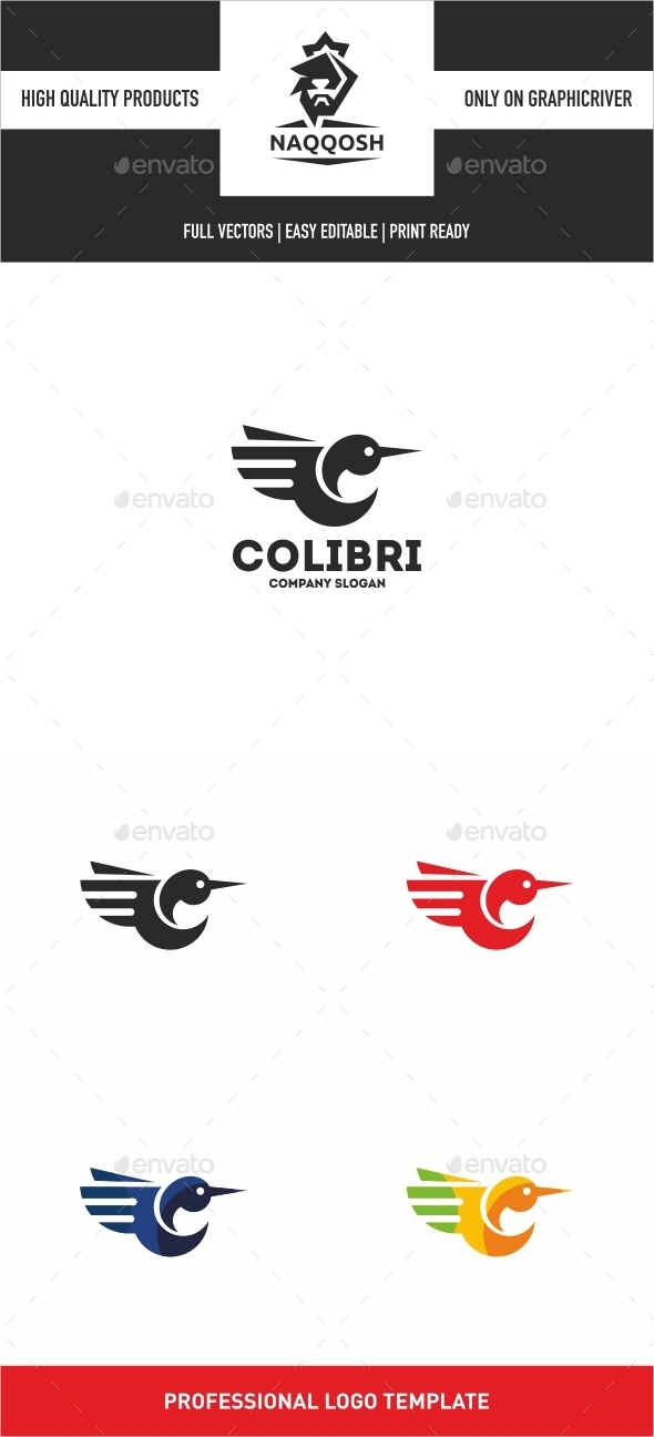 Colibri - Animals Logo Templates