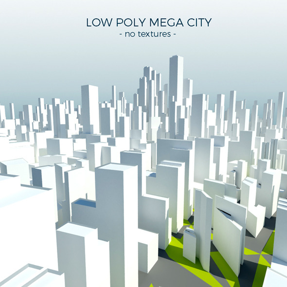 Low Poly Mega - 3Docean 12758221