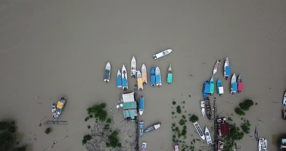 The Beaches at the most southern part of Borneo Island alt