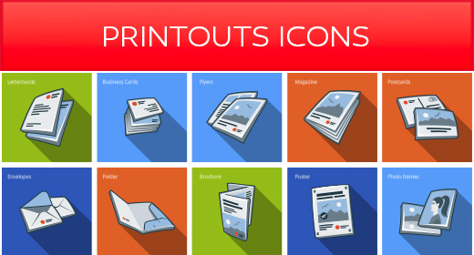 Printouts icons