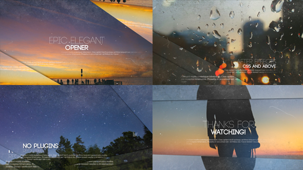 Epic Elegant Opener - VideoHive 12759930