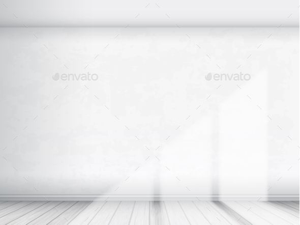 Empty Interior with White Wall Empty Interior with White Wall
