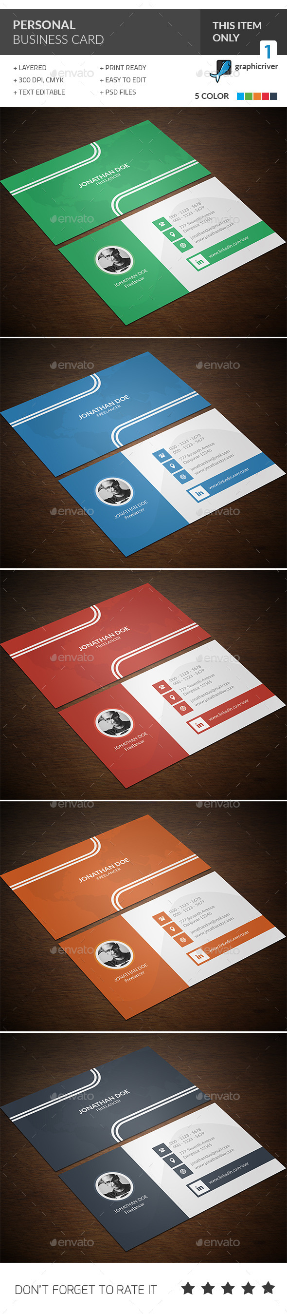 Personal Business Card Personal Business Card