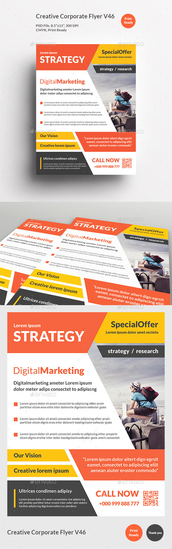 Creative Corporate Flyer V46 - Corporate Flyers