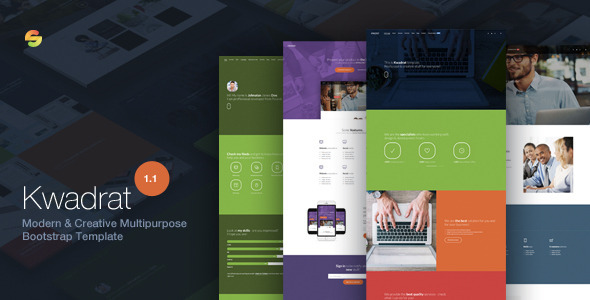 Kwadrat - Creative - ThemeForest 12296600